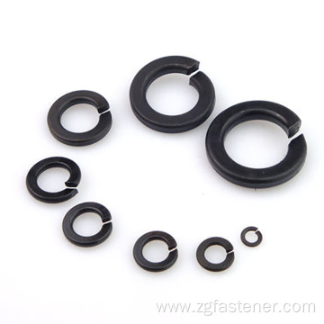 black oxide spring lock washers